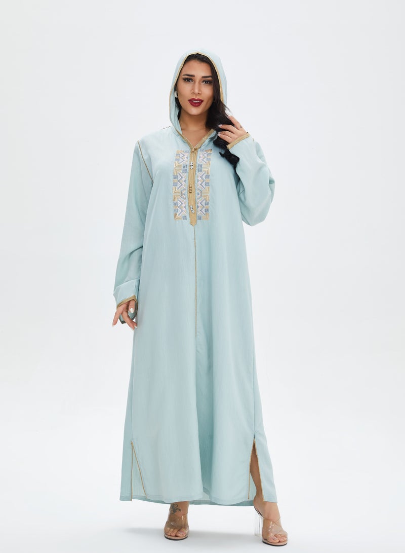 Loquat Women's Jumpsuit pajamas women's fashion casual dress Blue  - Image 1