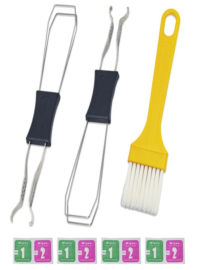 Atdcoek Keycap Puller Switch Pluller with Keyboard Cleaning Brush for Mechanical Keyboard, Stainless Steel Key Removal Tool - Image 1