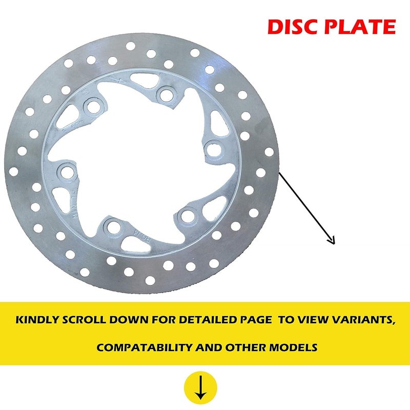 VTRUST قرص الفرامل الخلفي VTRUST متوافق مع KTM Duke/RC390 (قرص الفرامل الخلفي) - Image 2