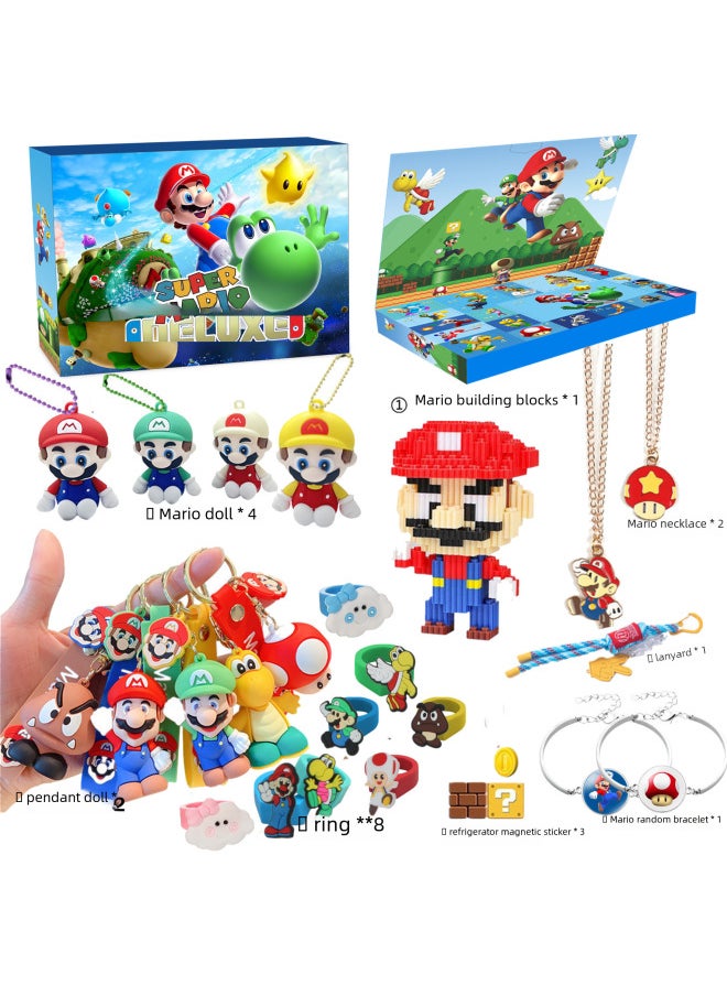Generic Hot 24pcs Hole Blind Box Sanrio Cartoon Elf Mario Party Toy Spot-Color:Gl-92 My Little Pony Cave Fun (510g)  - Image 3