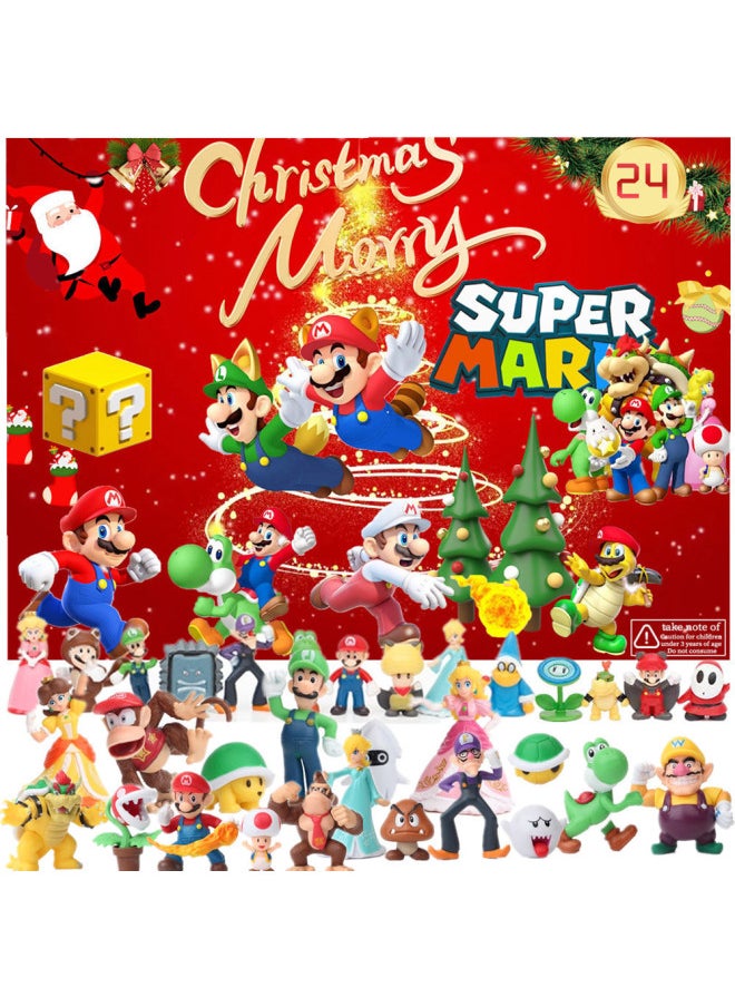 Generic Hot 24pcs Hole Blind Box Sanrio Cartoon Elf Mario Party Toy Spot-Color:Gl-92 My Little Pony Cave Fun (510g)  - Image 4