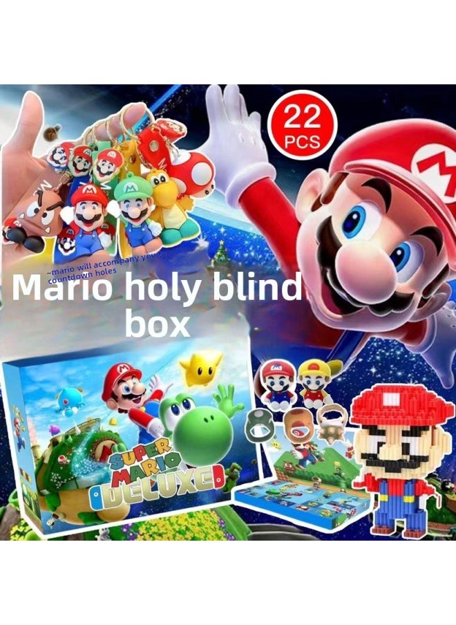 Generic Hot 24pcs Hole Blind Box Sanrio Cartoon Elf Mario Party Toy Spot-Color:Gl-92 My Little Pony Cave Fun (510g)  - Image 2