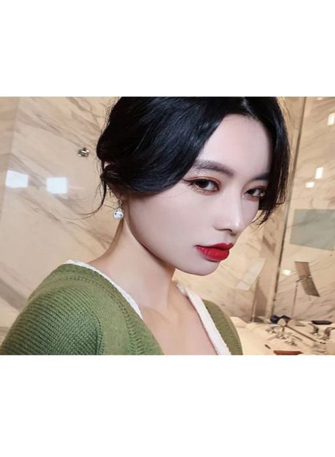 اليشمك أقراط متدلية مرصعة باللؤلؤ بنمط فن الباروك الفرنسي - Image 2