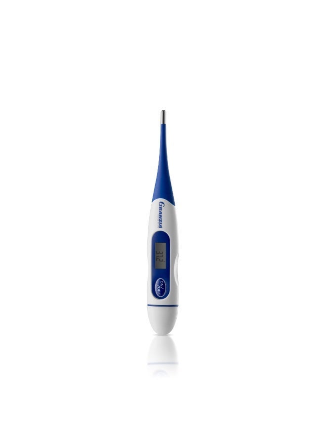 Granzia Tmp 04 Flexible Digital Thermometer for Babies & Children | Soft Bendable Tip, Waterproof, High Accuracy, Fever Alert, Auto Shut-Off - Image 2