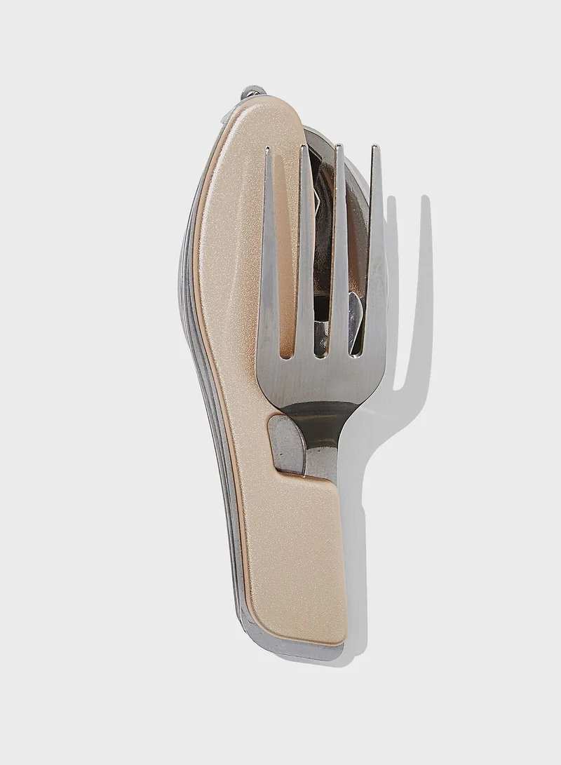 Typo Ecru Pocket Cutlery Set