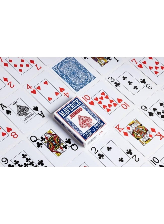 Maverick Playing Cards - Jumbo Index