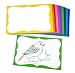 PPAPPAPPIYO index card 4x6 Decorative Border Vellum paper Set of 50 260gsm 4X6 design01 - Image 2