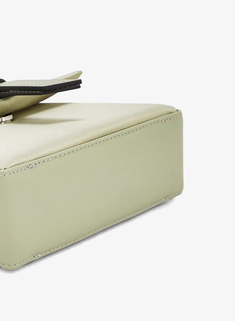Celeste Solid Crossbody Bag With Detachable Strap - Image 5
