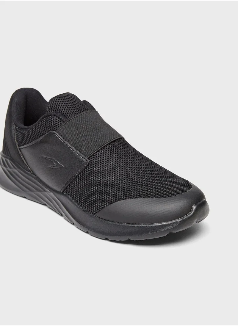 Dash Wide Toe Slip Ons