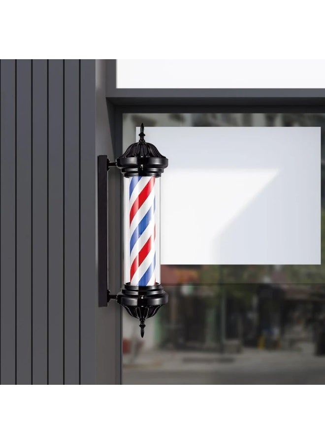 China Brand Barber Shop Pole Rotate Light Big For Professional Salon wall lamp  - Image 3