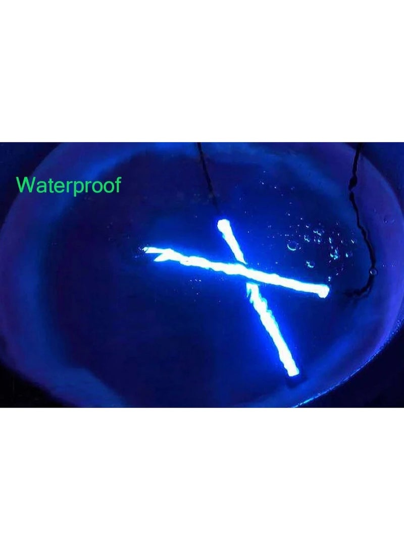 بروماس مجموعة شرائط إضاءة LED عالية الطاقة للتشغيل النهاري (DRLs) مكونة من قطعتين، بطول 17 سم، 12 فولت - مقاومة للماء ومناسبة لجميع أنواع السيارات - Image 2