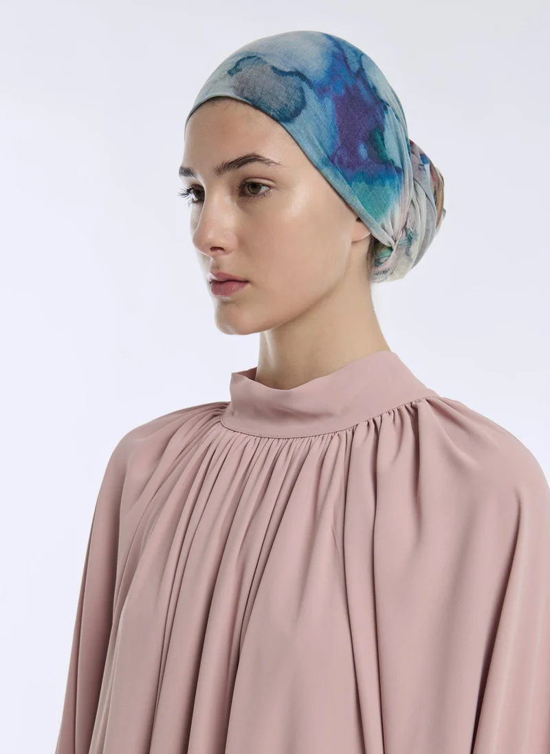 Iyal Watercolour Flower Scarf