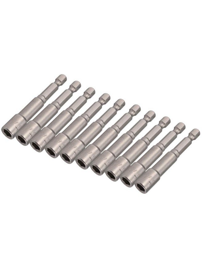 ياكاموز مجموعة رؤوس مثقاب مفك براغي مغناطيسية من Yakamoz، مقاس 1/4 بوصة، ساق سداسية إلى مقبس سداسي مقاس 1/4 بوصة، بطول 2 بوصة - Image 1