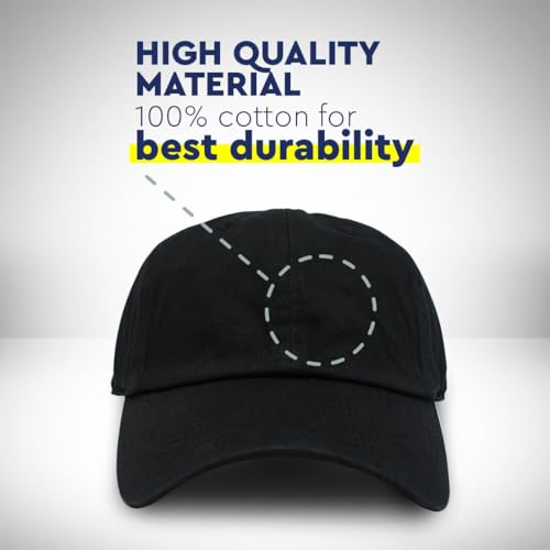 Speedy Pros Soft Baseball Cap Free Palestine Embroidered Flag Twill Cotton Dad Hats for Men & Women Black Design Only - Image 4