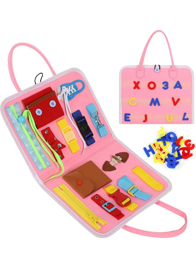 Sensory Toddler Busy Activity Board - Image 1