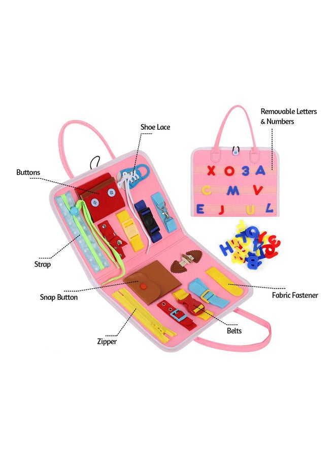 Sensory Toddler Busy Activity Board - Image 2