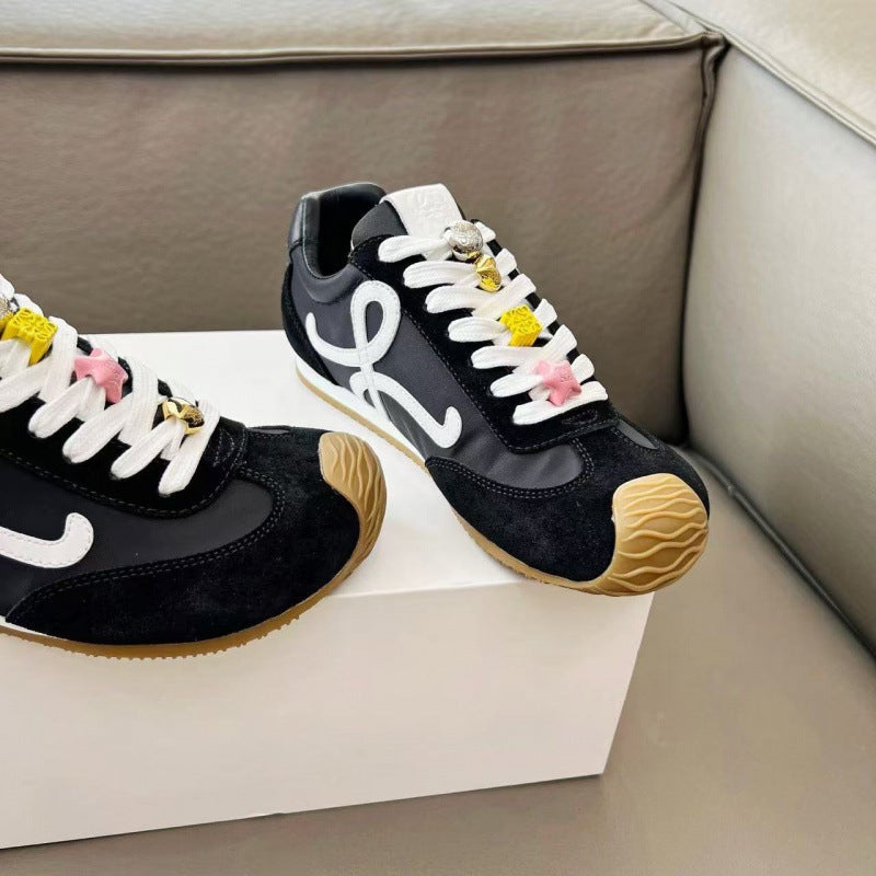 2025 Early Spring New Balet Runer2.0 Couple Style Asymmetric Toe Ballet Sneakers Forrest Gump Shoes Trend - Image 1