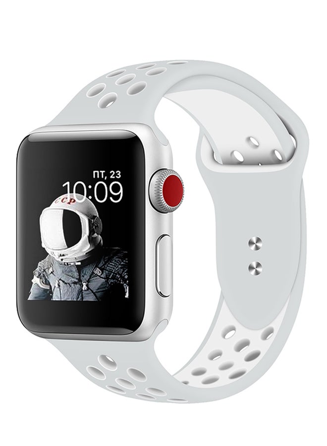 PROMATE Silicone Strap For Apple Watch Series 1/2/3/4 Multicolour - Image 1