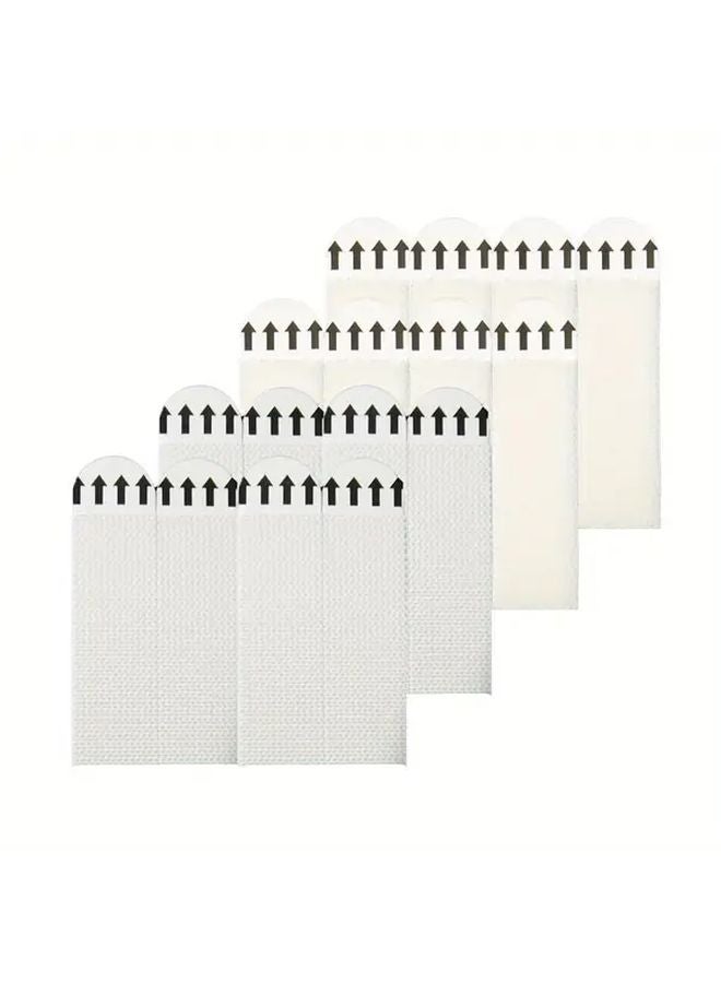 12pcs Snow White Premium Picture Frame Stickers Strong Adhesive No Drilling No Residue - Image 1