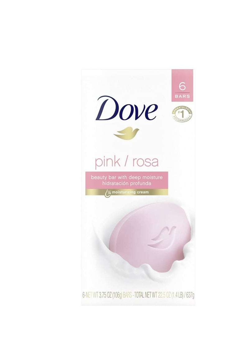 Dove Dove Beauty Bar Pink - 4.7 Oz / 135 g x 12 Pack12