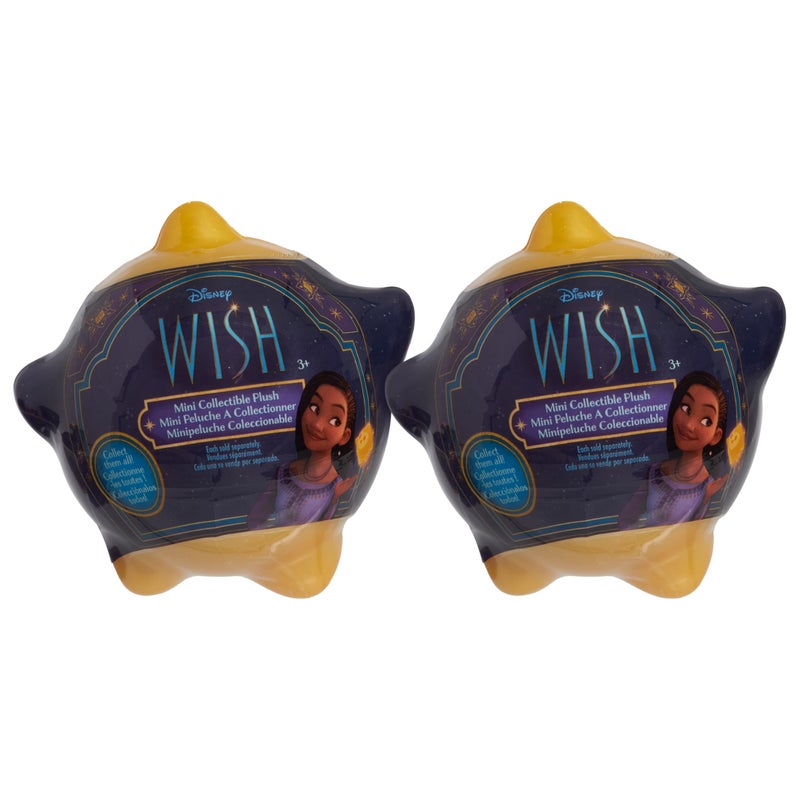 Just Play Disney Wish Mini Collectible Plush 2 Blind Bag Inspired Capsules Kids Toys for Ages 2 Up by Just Play - Image 2
