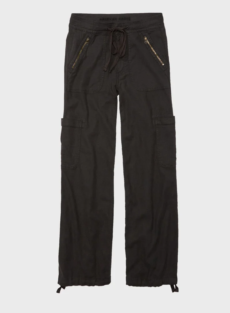 American Eagle High Waist Cargo Pants