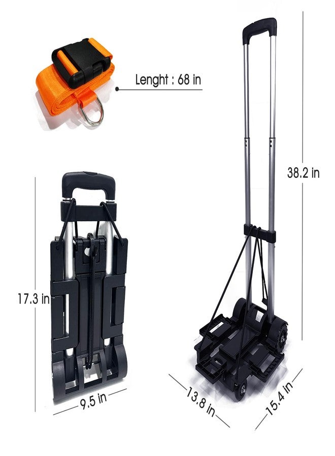GUCHO Airport Car Seat Stroller Travel Cart - Carseat Roller for Traveling. Extendable Base Plate, Foldable, storable, and stowable Under Your Airplane seat. - Image 3