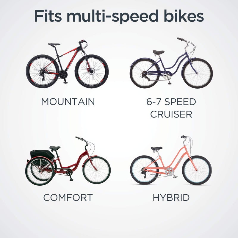 SCHWINN سلسلة دراجة شوين تناسب الدراجات متعددة السرعات، 1/2 بوصة × 3/32 بوصة، 112 حلقة - Image 5