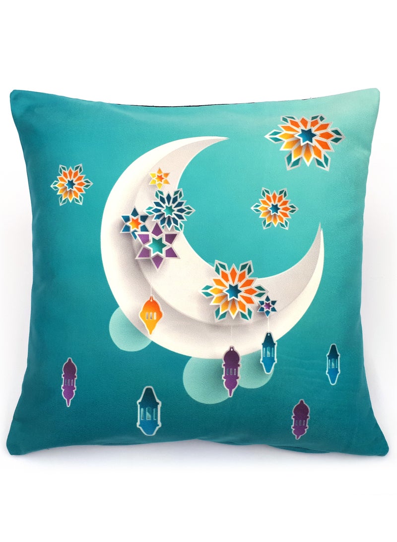 Alwan طقم من 3 أغطية وسائد رمضان كريم و 1 عداء - Image 3