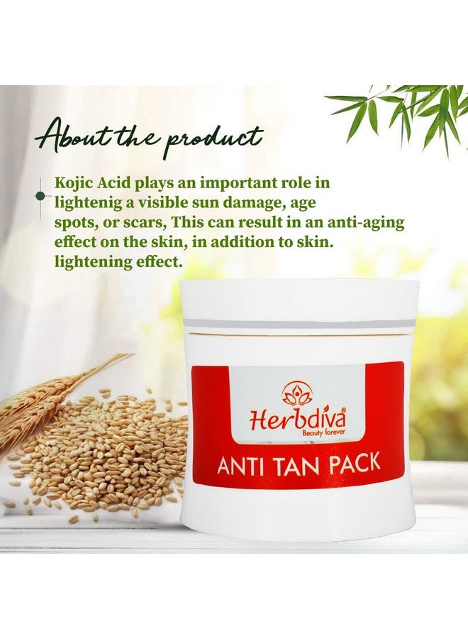 Herbdiva Anti Tan Scrub, Pack & Cleanser 250ml Each | Enriched With Clove Oil & Milk Protein | For Tan Removal, Beauty Forever, Pack of 3 - Image 3