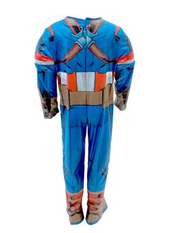 Party Centre Party Centre Marvel Avengers Captain America Deluxe Costume  - Image 3