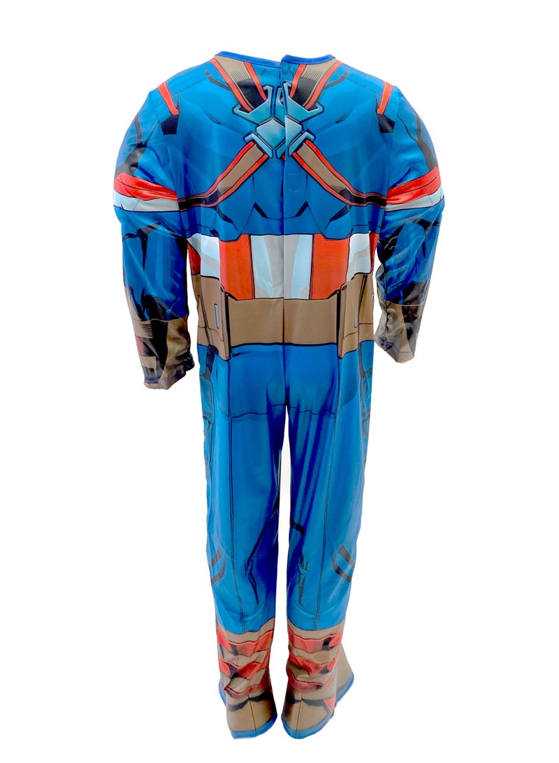 Party Centre Marvel Avengers Captain America Deluxe Costume - Image 3