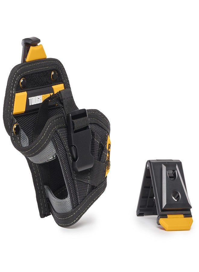 ToughBuilt - Compact Drill Holster, Heavy-Duty Tool Holster with ClipTech Hub, Adjustable Drill Strap, Bit Pockets, and Rugged 1680D Construction for Secure Jobsite Access - Image 1