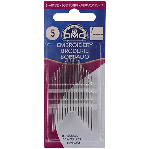 DMC 1765-5 Embroidery Hand Needles, 15-Pack, Size 5 - Image 3