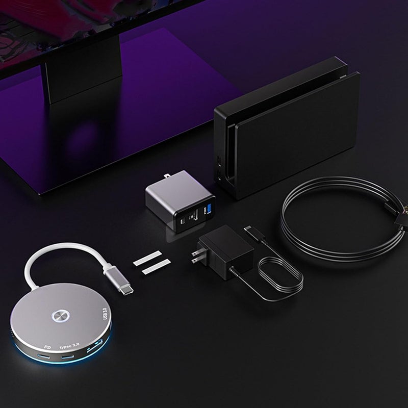 بطاقة التقاط الفيديو لواجهة الوسائط المتعددة عالية الدقة 4K بدقة 1080P 60Hz من نوع C USB3.0 مع شحن سريع بقدرة 100W PD لجهاز Deck - Image 5