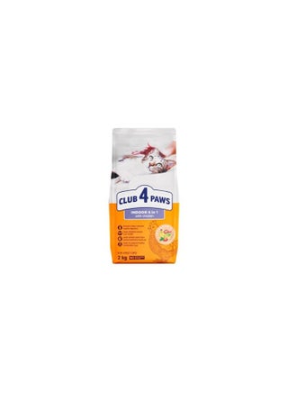 Club 4 Paws Indoor Adult Cat Dry Food 4-in-1 with Chicken 2kg - pzsku/Z33192C1F03AAAC714AC5Z/45/1750764102/649c1c1c-c4f4-438d-b3a1-e04291baa4ea