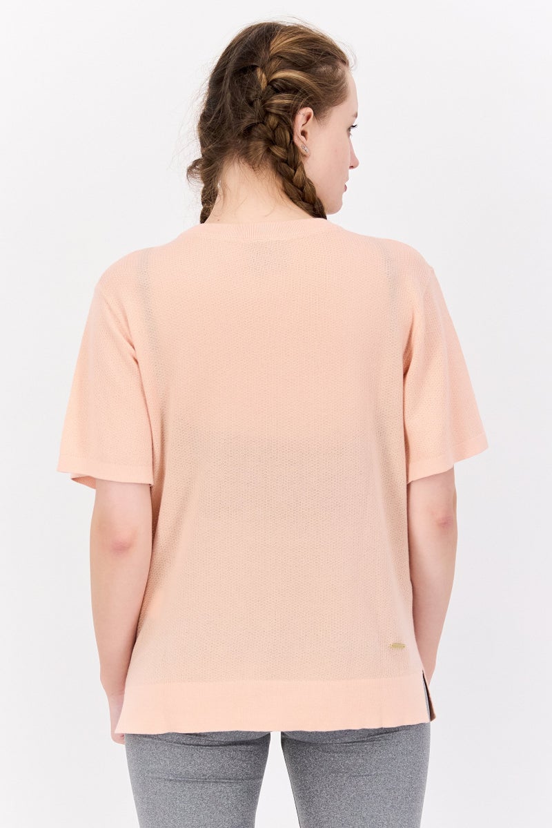 SKECHERS Women Sportswear Fit Training Top, Pink  - Image 3