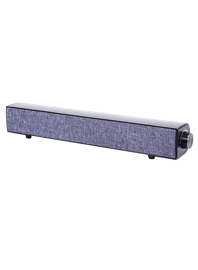 NIBEMINENT Portable Bluetooth Wireless Soundbar Speaker HS-BT168 Blue/Black 