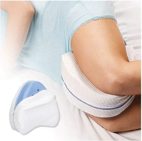 YESVIYA Sleeping Memory Foam Support Pillow - Smoothing Pain Relief for Sciatica, Back, HIPS, Knee, Joints and Pregnancy Leg Cushion with Washable Cover - Image 1