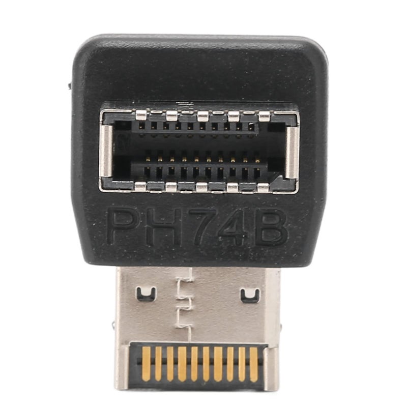 90 Degree USB 3.1 Type E Adapter Elbow For Motherboard High Speed Data Transfer Plug And Play PH74B - Image 3