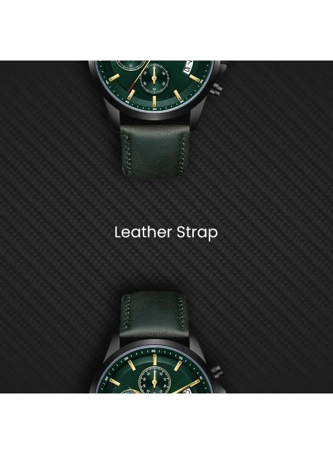 KENNETH SCOTT  Kenneth Scott Men's Chronograph  Green  Dial Watch - K26106-BLHH for Men | Best Price UAE