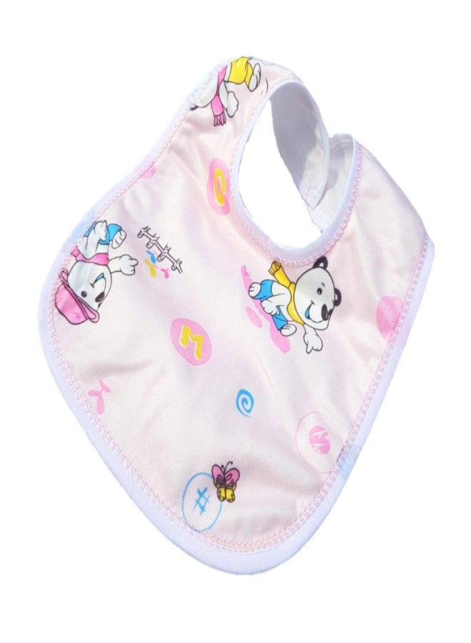 BRANDONN Fashions Newborn Double Layered Waterproof Button Bibs Multicolor - Image 2