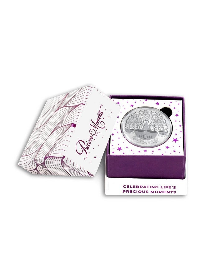 ACPL Precious Moments BIS Hallmarked Silver Coin Diya Spreading Light and Prosperity 10 gm 999 Pure - Image 3