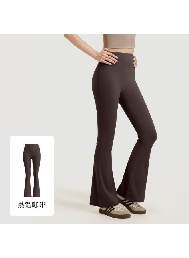 Fitness Leggings Women High Waisted Hip Lifting Exercise Yoga Flared Pants  - Image 1