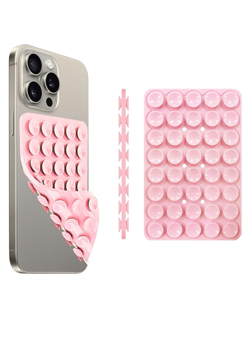 General 2 Pack Silicone Suction Cup Phone Case Mount Double Sided, Phone Accessories Hands-Free Strong Grip Holder for Selfies and Videos, Silicon Phone Stand Sticky for iPhone and Android  - Image 1
