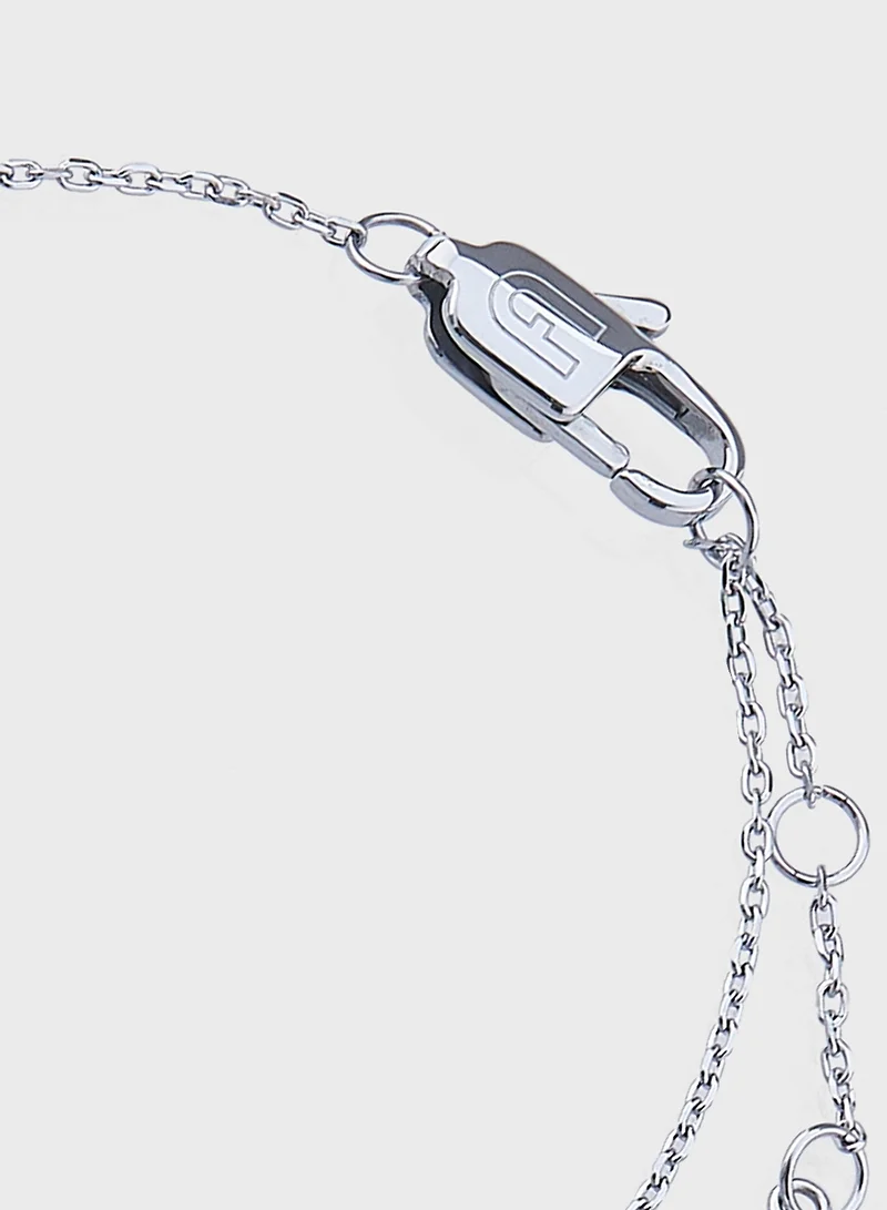 Furla Lady Br Sigillo Slv & Rg Ss W/Crystals  F24