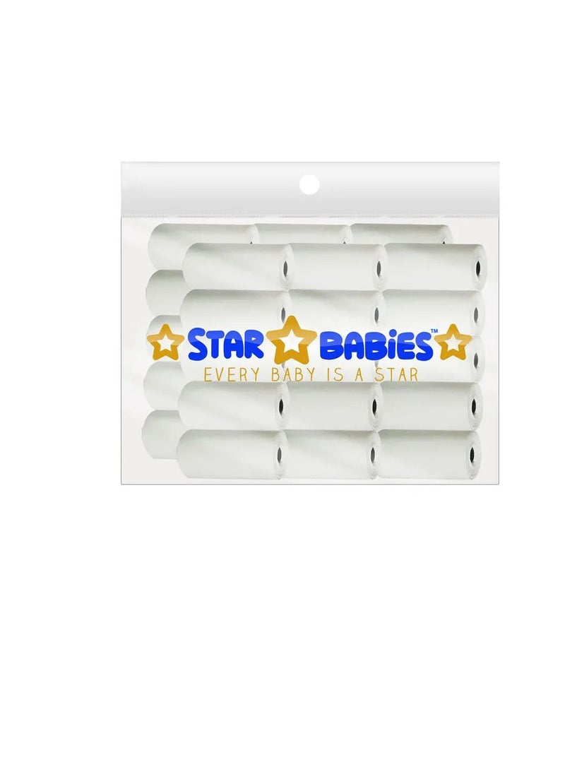 STAR BABiES Star Babies - Scented Bag Pack of 30/450 Bags - White  - Image 1
