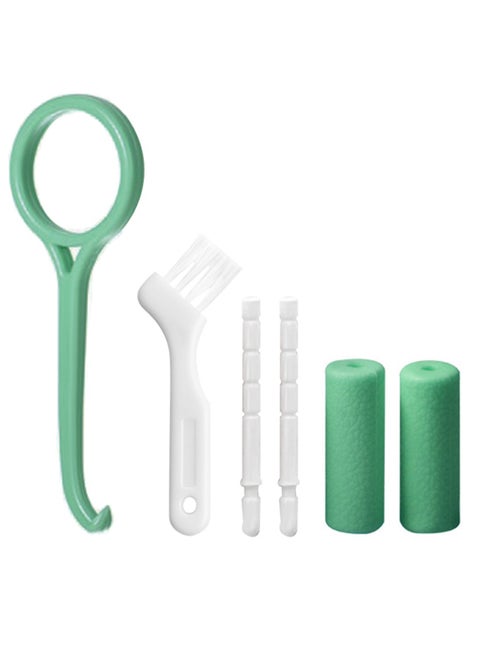 Aligner Removal Tool Set with 2 Chewies, 1 Removal Tool, and 1 Brush for Aligner Wearers (Green)