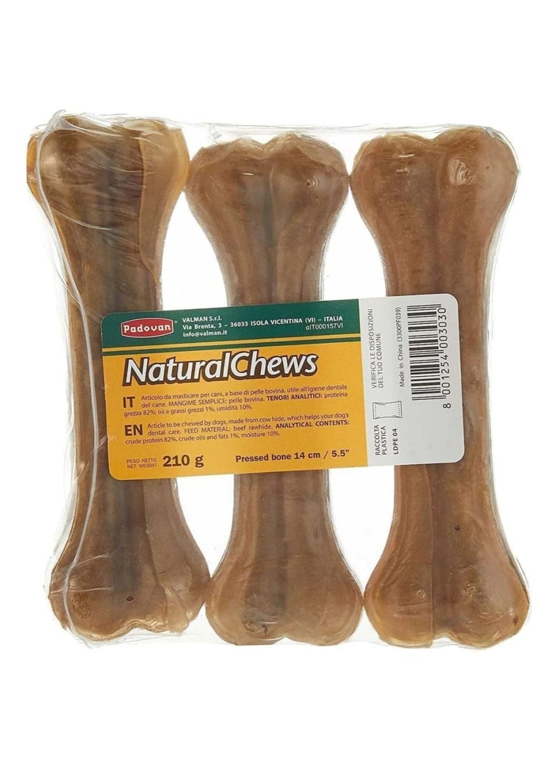 Natural Chew Bones for Dogs – 2 pcs (180 g, 16.5 cm) & 3 pcs (210 g, 14 cm) - Image 5