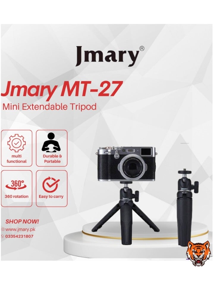 TIGER "Mini Extendable Tripod – Ultra-Compact, Lightweight, and Sturdy Design for Mobile Phones and Cameras" - Image 3